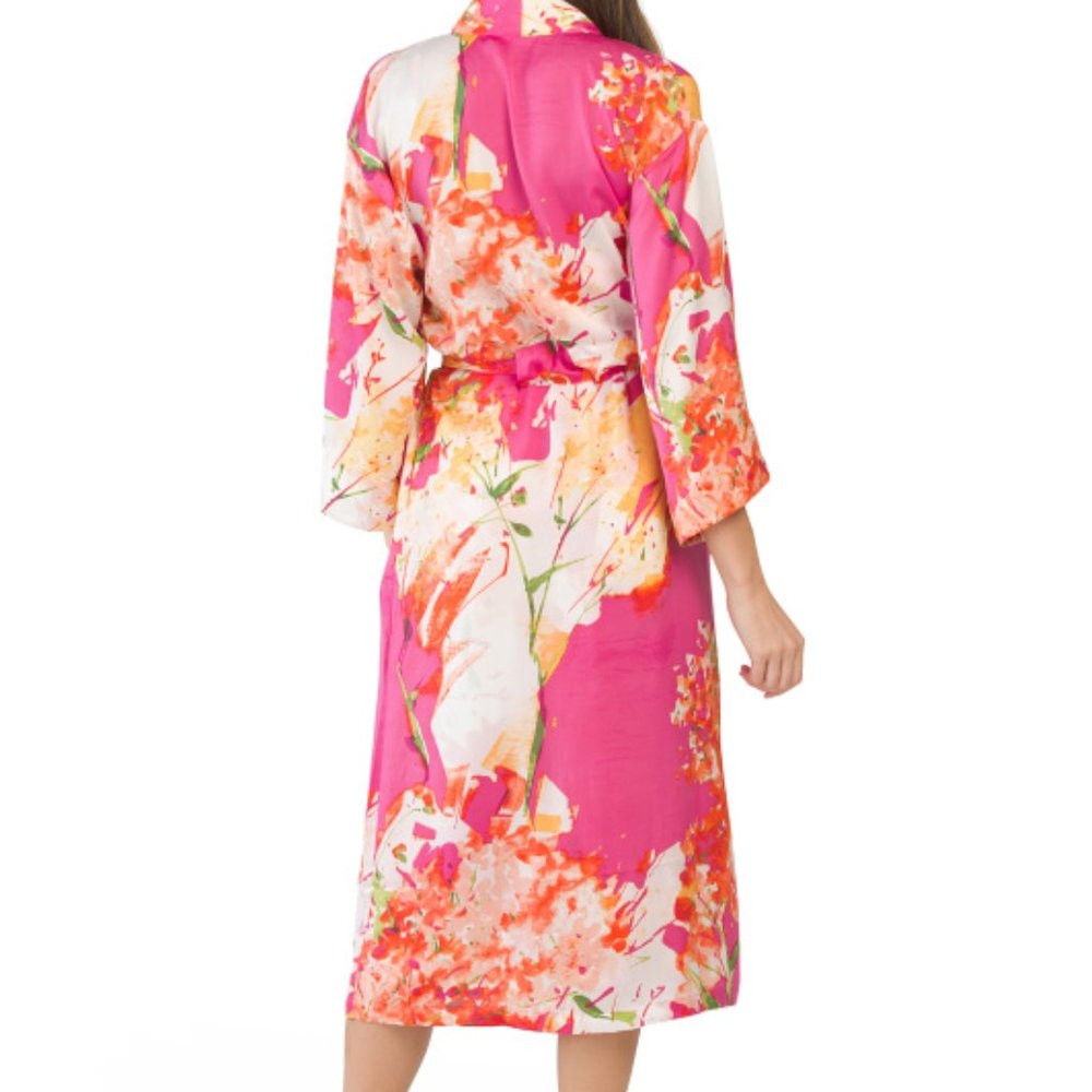 Painted Bouquet Robe - Picture 2 of 4